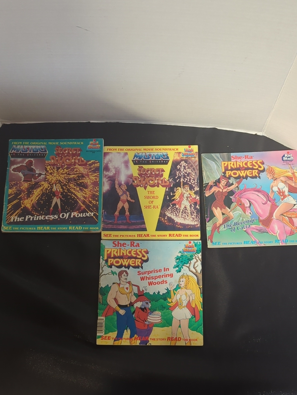 Masters Of The Universe She Ra Princess Of Power Books 1985 Vintage Lot Of 4 (1)